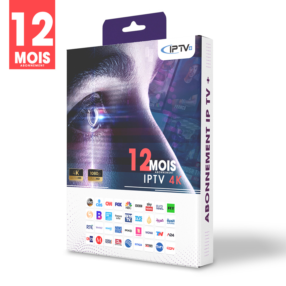 Abonnement IPTV 12 MOIS  Mi Tv - Boutique N°1 d'achat en ligne en France.